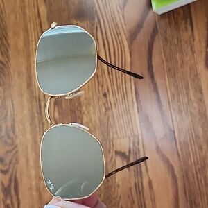 Used Ray-Ban Hexagonal Flat Sunglasses